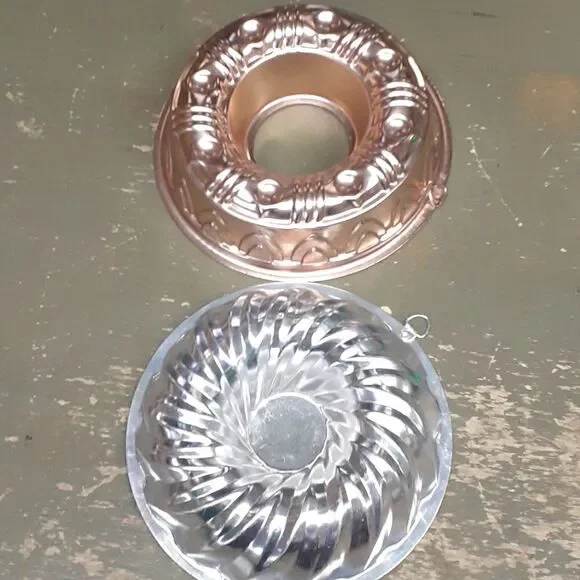 Copper & aluminum molds- Bundle of 2‎