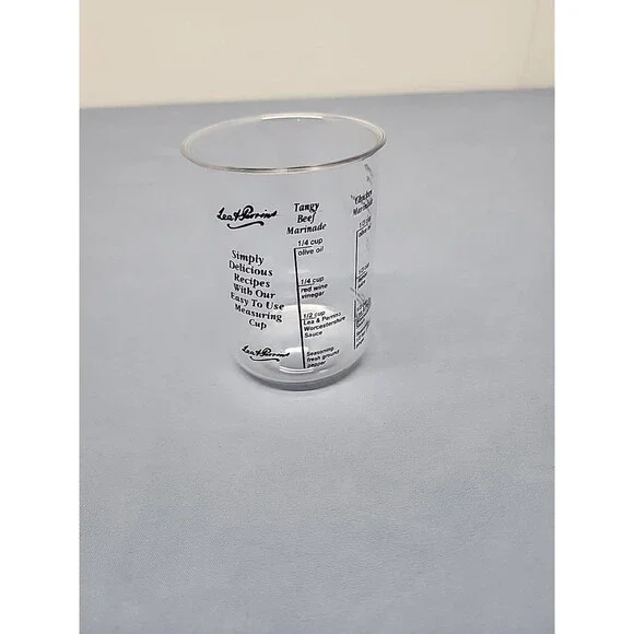Lea & Perrins Marinade Recipe Measuring Cup Promo Item Rare