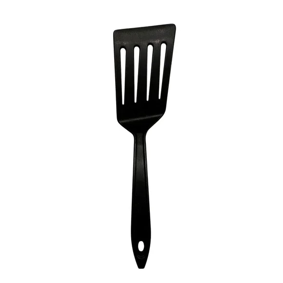 Lopol by Hutzler Black Nylon Slotted Spatula Turner No 717 Vintage‎ Kitchen Tool
