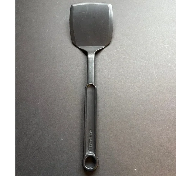Farberware Black Nylon Turner Spatula Heat Resistant 400F Made in USA 12.5 inch