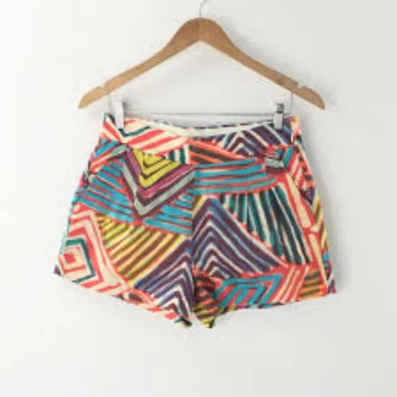 J. Crew colorful Shorts Size 2
