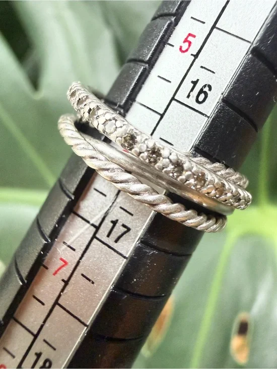 ❤️ David Yurman Crossover Band Ring Sz 6