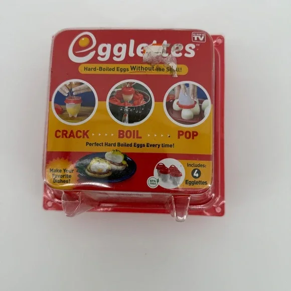 Egglettes‎ Hard Boiled Eggs Without the Shell Maker BPA Free New