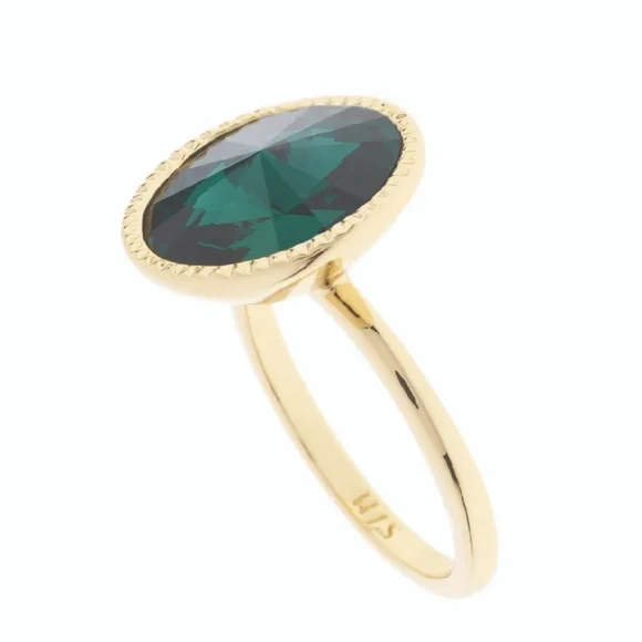 Ted Baker Rada Emerald Rivoli Ring