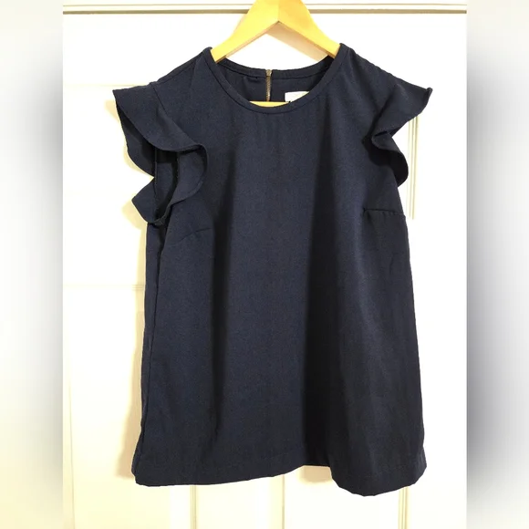 J. Crew Women's Navy Blue Women's Top Size 4