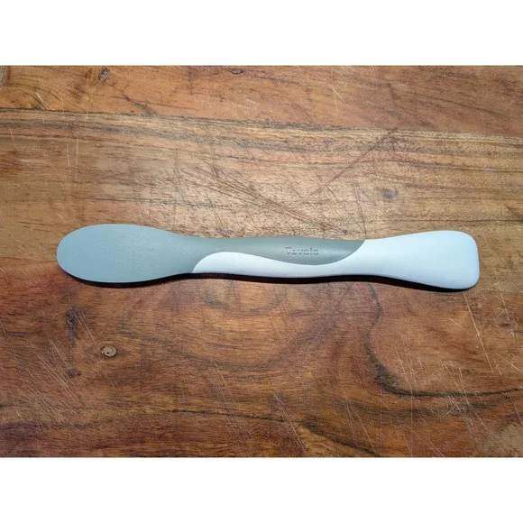 Tovolo Scoop and Spread Silicone Scraper and Nylon Spreader Tool Grey‎ White