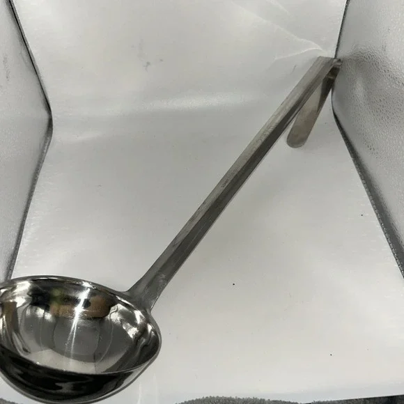 Stainless Steel Ladle 8 oz 237 ml Soup Sauce Ladle Made‎ in India