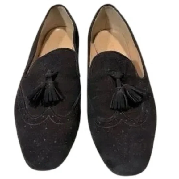 J. Crew Women's Black Brogues