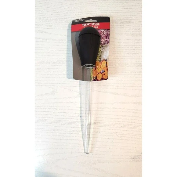 Cooking Concepts turkey Baster  SIze  11'' long with meassure clear.