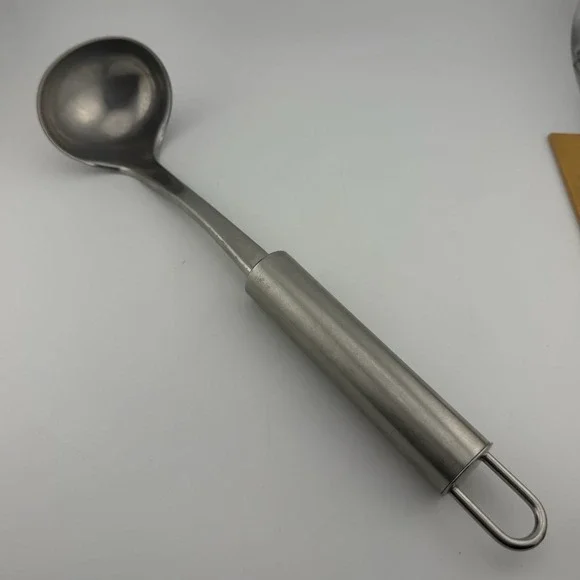 Rostfrei Soup Ladle Silver Tone 18/10 Stainless Steel German Kitchen Tool