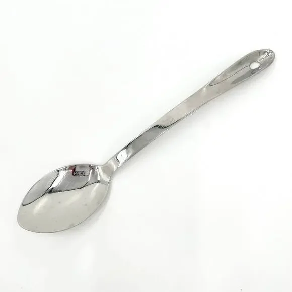 All-Clad long stainless steel serving spoon