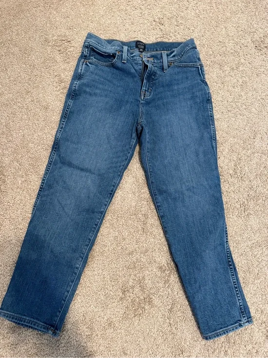 J. Crew Midwash Straight-Leg Women's Jeans