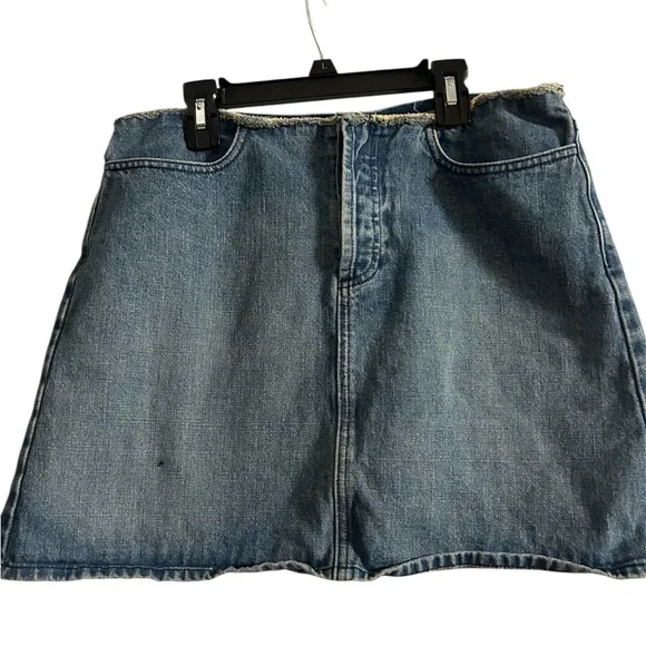🌿🛍️J. Crew Blue Denim Mini Skirt size 6