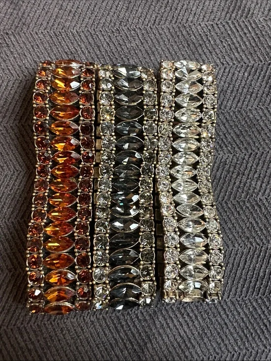 J CREW stretch bracelets