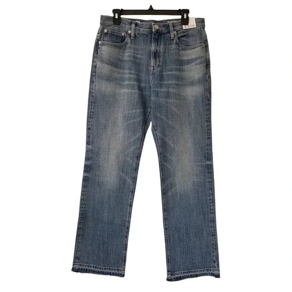 J. Crew Mid Rise Straight Jean in 1984 Rigid Size 28 NWT $148 CC632‎