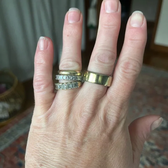 Gold Oura 4 Ring: Size 7