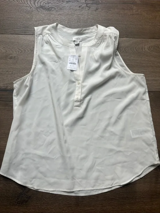 J Crew Sleeveless Top