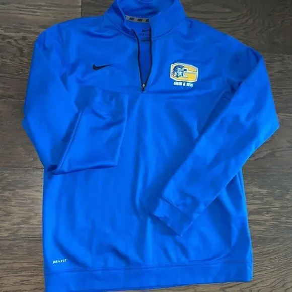 Nike  Garner High School Trojans Coach swim diving team shirt-Scotty McCreery
