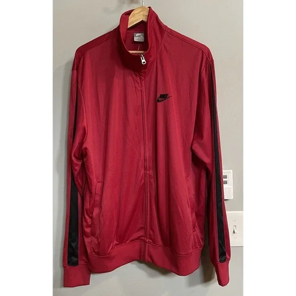 Vintage Y2K Nike Jacket Zip Up‎ Track Athletic Streetwear Athleisure XL New