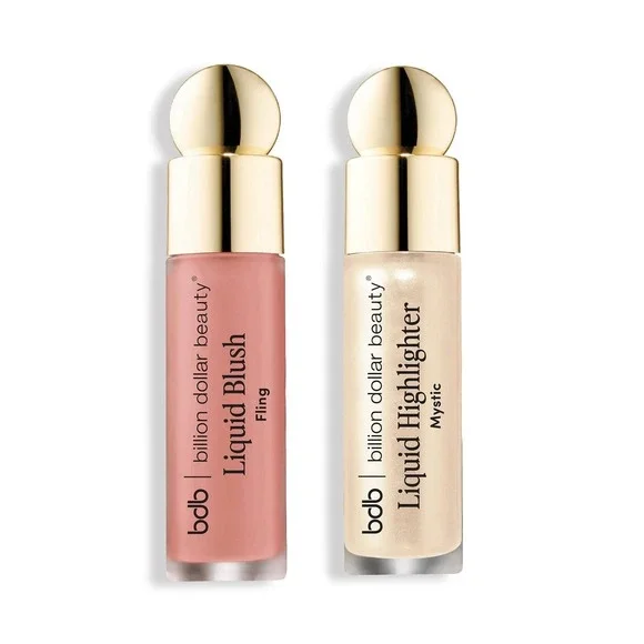 bdb Liquid Blush & Highlighter Long-Lasting Smooth Smudge Fling Mystic 0.15‎ oz