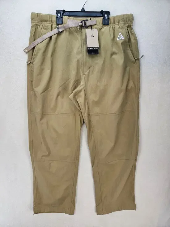 NIKE MEN'S XL ACG CARGO PANTS PARACHUTE BEIGE UV HIKING REPEL FZ2450-297 NWT