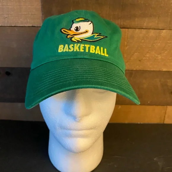 Nike Oregon Ducks Heritage86 Puddles Green‎ Basketball HAT CAP.