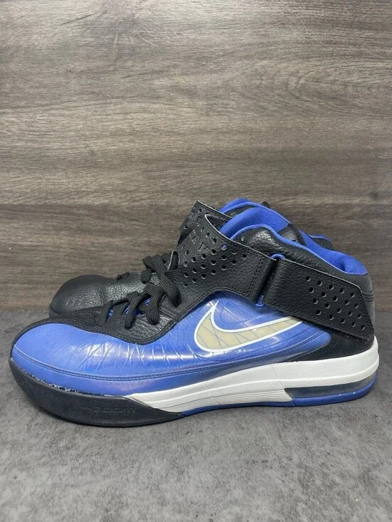 Nike Lebron Air Max Soldier 5 TB Sneakers Mens Size 13.5 Blue Black 2011 454141