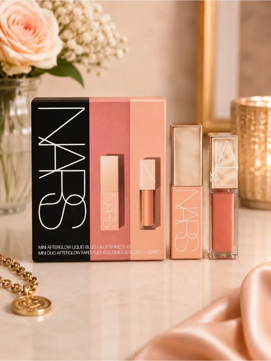 NARS Mini Afterglow Duo — Liquid Blush & Lip Shine Duo