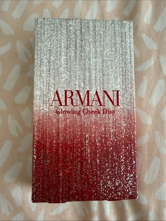 Giorgio Armani Glowing Cheek Duo - Pink Blush and Highlighter