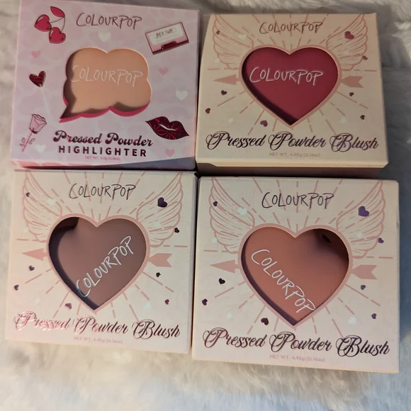 ColourPop Blush Collection - Pink and Cream Shades-  Three Blushes