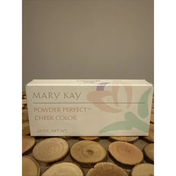 Mary Kay‎ POWDER PERFECT Cheek Color Cashmere #3538 NOS In Box .24oz FLAW
