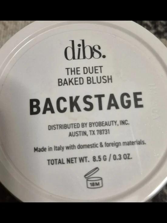 Dibs Backstage The Duet Baked Blush - Pink