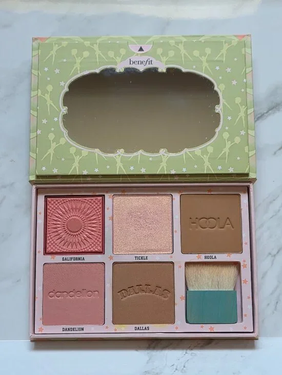 Benefit CHEEKLEADERS Palette (Hoola-Dallas-Galifornia-Dandelion-Tickle)