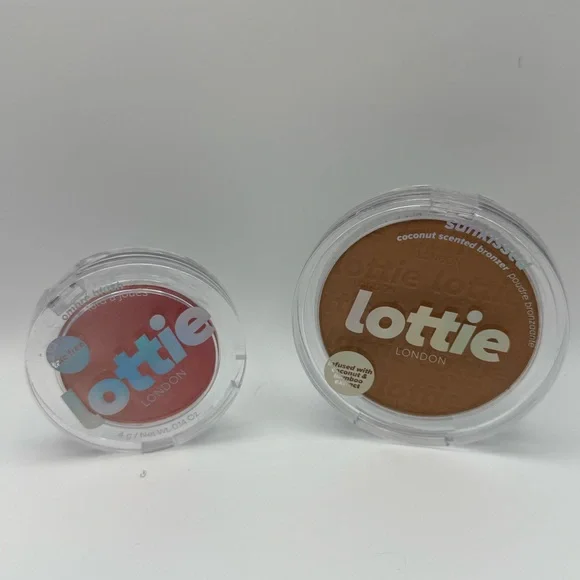 Lottie London Powder Blush and Bronzer Set, Exposed & Sunburst