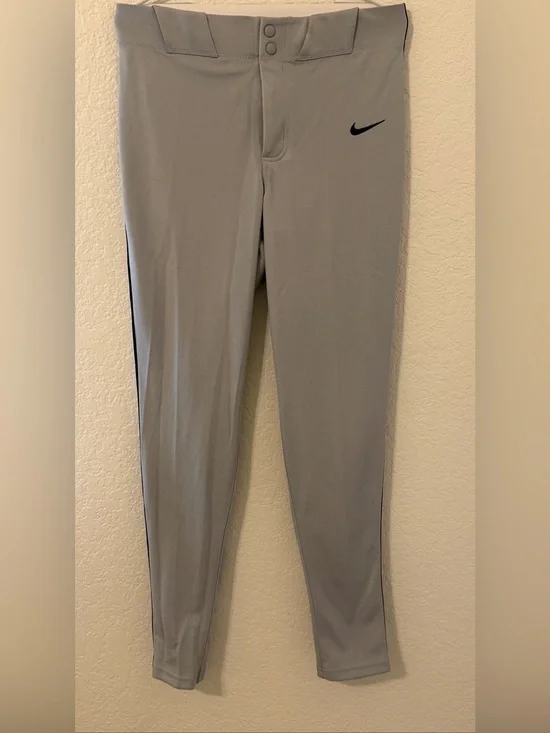 Nike Move to Zero Baseball Pants Men's Small Gray Slim Fit FZ1373-012 NWT