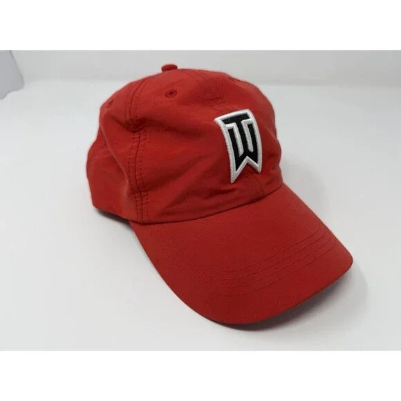Tiger Woods x Nike Adjustable One Size Adult Golf Hat Cap- Excellent Condition
