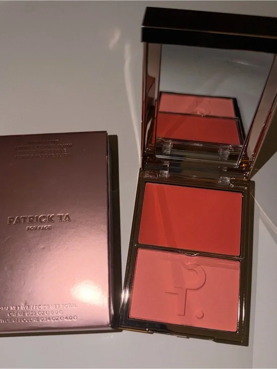 Patrick Ta Double-Take Crème & Powder Blush Duo “She’s The Moment”