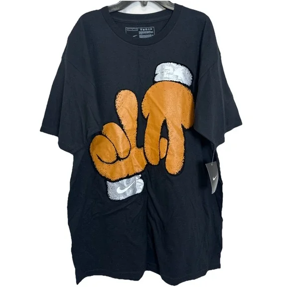 RARE Nike LA Fingers W/ Swoosh Kobe‎ Bryant #24 Back Tee NEW NWT Men's Sz Large