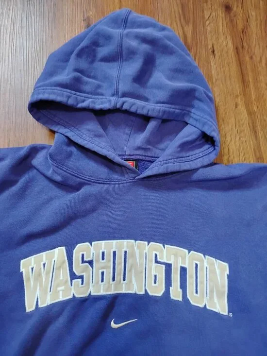 Vintage Nike Washington Huskies Hoodie Sweatshirt