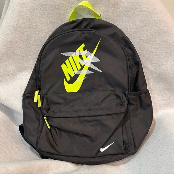 Nike Black and Yellow Backpack