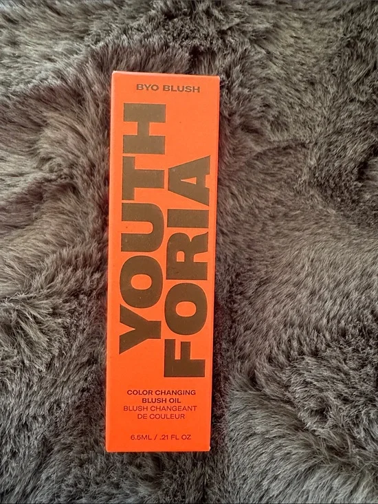 NIB Youth Foria BYO BLUSH Color Changing Blush Oil