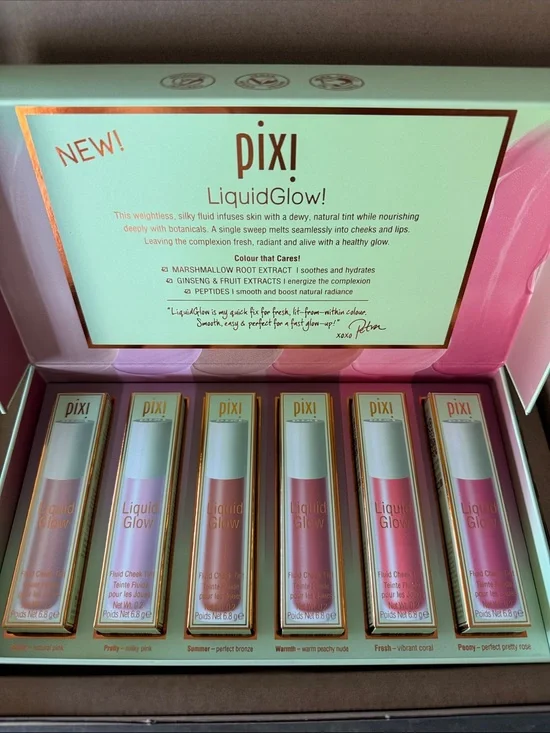 Pixi Liquid Glow Cheek & Lip Tint Set