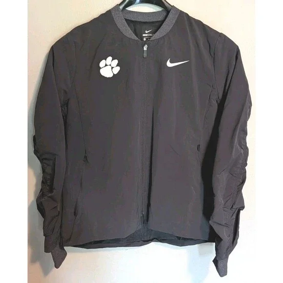 Nike Clemson Tigers Shield Bomber Jacket Football Women's Size Medium