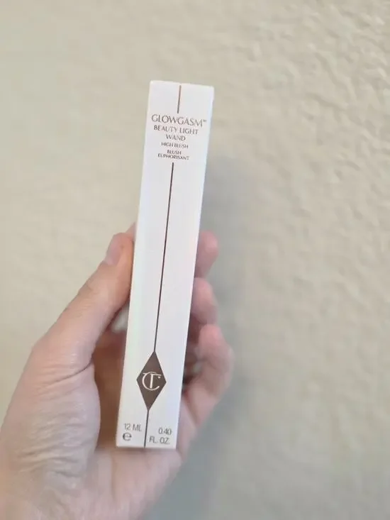 Charlotte Tilbury GLOWGASM Beauty Light Wand High Blush PINKGASM Full Size