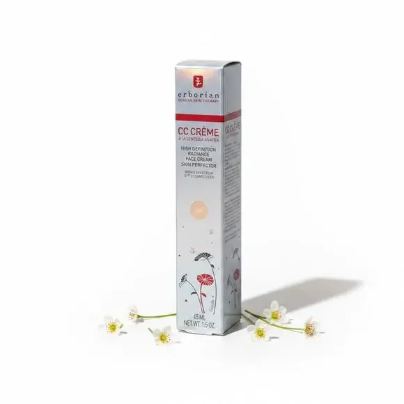 Erborian CC Cream Color Correcting SPF 25, Clair Korean Skin Therapy.