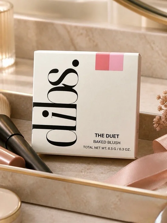 The Duet Baked Blush in Pink Duo