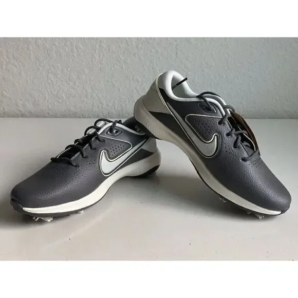 Nike Victory Pro 3 Golf Shoes Smoke Gray‎ White DV6800-001 Men’s Size 8.5 NEW