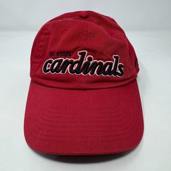 Vintage St‎ Louis Cardinals MLB Nike Team Hat Cap Red Adjustable Strap Back