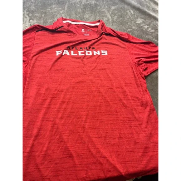Nike NFL Atlanta Falcons Dri-FIT Red Training T-Shirt Men's XXL‎