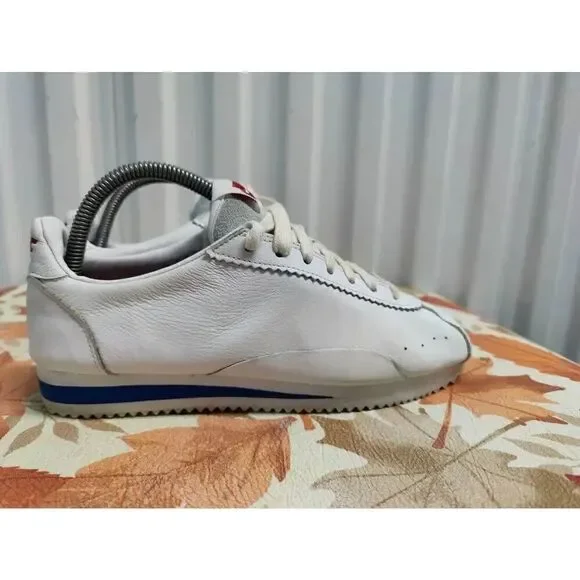 Nike Cortez Swooshless Men's Shoes Size 7 Sneakers Leather Forest Gump